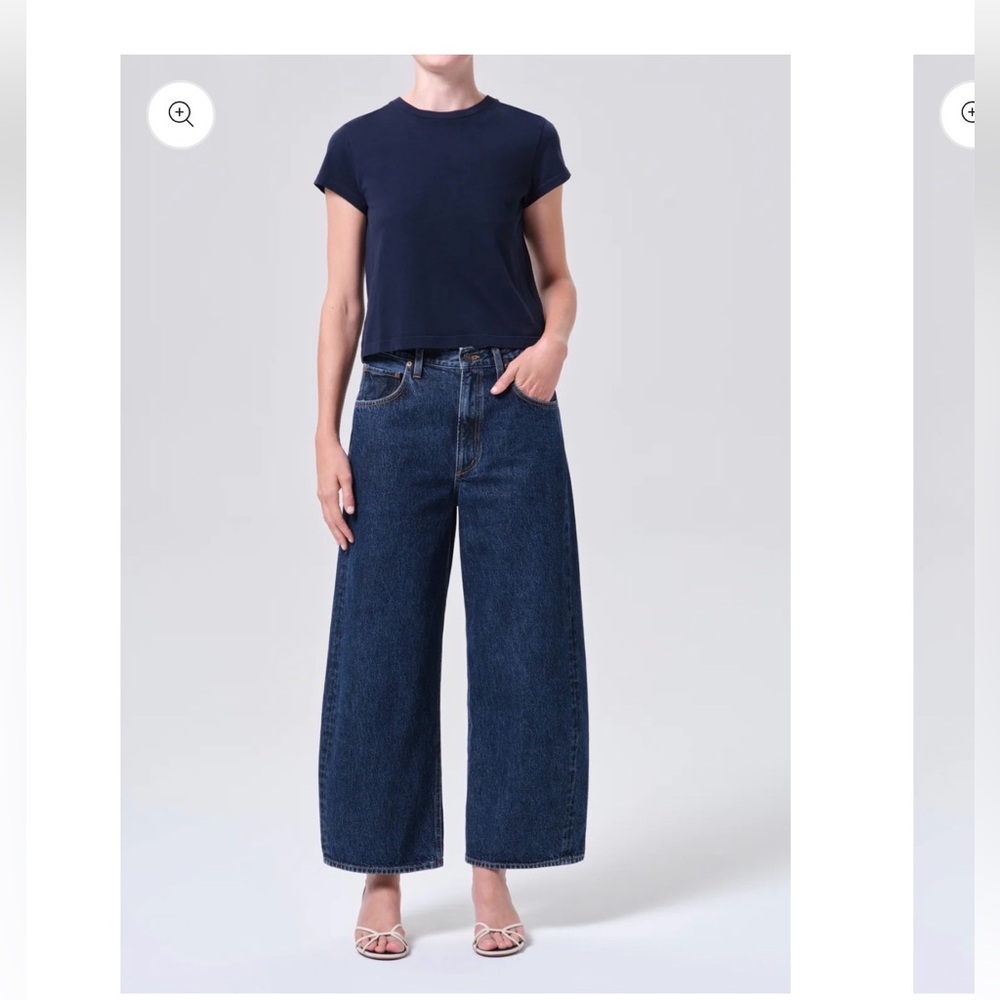 AGOLDE CURVE CROP JEAN
IN PENDULUM